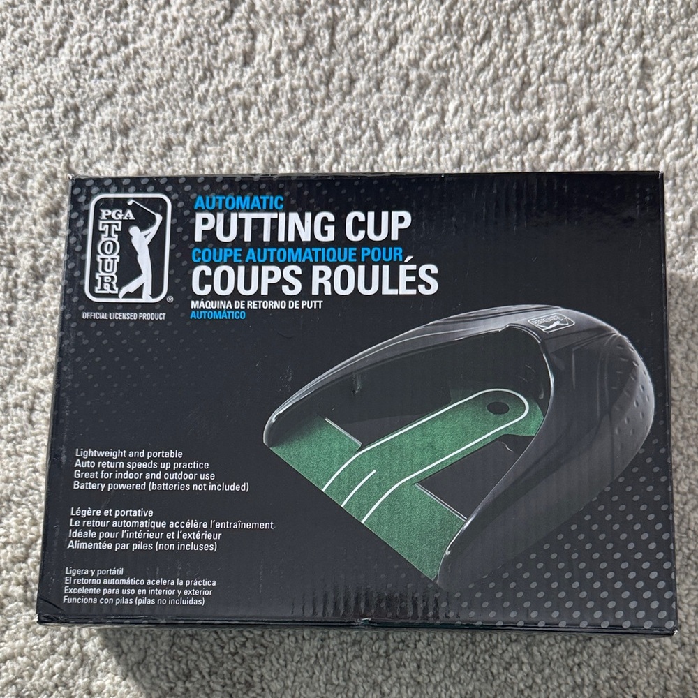 PGA Tour Black and Green Putting Cup